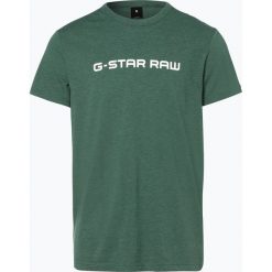 G-Star - T-shirt męski – Loaq, zielony. Zielone t-shirty męskie marki G-Star, m, z napisami, z klasycznym kołnierzykiem. Za 99,95 zł.