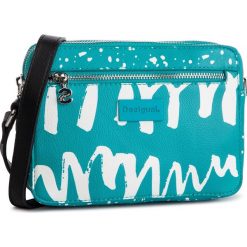 Torebka DESIGUAL - 19SAXPCF 5082. Niebieskie listonoszki damskie Desigual, bez wzorów, ze skóry ekologicznej, bez dodatków. W wyprzedaży za 149,00 zł.