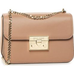 Torebka GINO ROSSI - CSS2253L Beige. Brązowe torebki klasyczne damskie Gino Rossi, bez wzorów, ze skóry, wizytowe, bez dodatków. Za 299,99 zł.