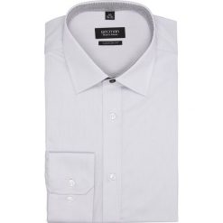 Koszula bexley 2655 długi rękaw custom fit szary. Szare koszule męskie Recman, m, bez wzorów, bez kołnierzyka, z długim rękawem. Za 139,00 zł.