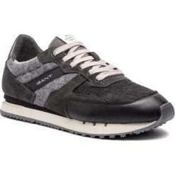 Sneakersy GANT - David 17638842 Gray G88. Szare sneakersy męskie GANT, bez wzorów, ze skóry, bez zapięcia. W wyprzedaży za 249,00 zł.
