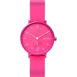 Zegarek SKAGEN - Aaren Kulor Neon SKW2822 Pink//Pink. Różowe zegarki damskie Skagen. W wyprzedaży za 329,00 zł.