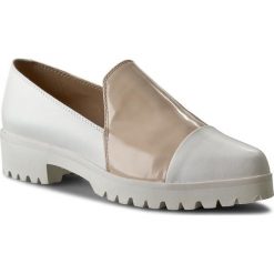 Lordsy GEOX - D Jewel A D621HA 04338 C1391 White/Skin. Białe lordsy damskie marki Geox, ze skóry. W wyprzedaży za 269,00 zł.