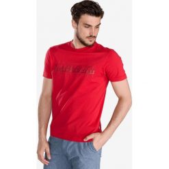 Napapijri Sevora Koszulka Czerwony. Czerwone t-shirty męskie Napapijri, l, z nadrukiem, z bawełny, bez kołnierzyka, krótkie. Za 180,95 zł.