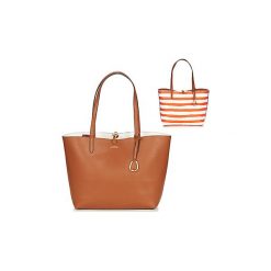 Torby shopper Lauren Ralph Lauren MERRIMACK REVERSIBLE TOTE MEDIUM. Pomarańczowe torby damskie na zakupy Lauren Ralph Lauren, bez wzorów, bez dodatków. W wyprzedaży za 631,20 zł.
