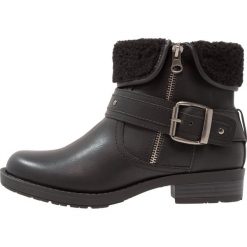 Botki damskie lity: H.I.S Botki kowbojki i motocyklowe black