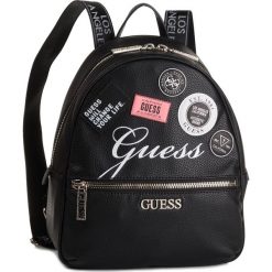 Plecak GUESS - Ronnie (VP) HWVP74 45330 BLA. Czarne plecaki damskie Guess, z aplikacjami, ze skóry ekologicznej, eleganckie. W wyprzedaży za 599,00 zł.