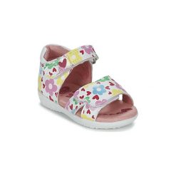 Sandały Dziecko Agatha Ruiz de la Prada BOUTIKONE. Szare sandały dziewczęce marki Agatha Ruiz de la Prada, bez zapięcia. Za 231,20 zł.
