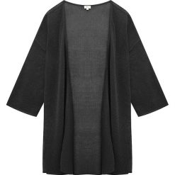 Kardigan "Melty" w kolorze czarnym. Czarne kardigany damskie Ateliers de la maille Paris, bez wzorów, z jedwabiu. W wyprzedaży za 214,95 zł.