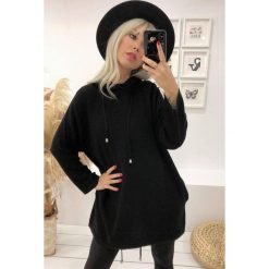 Bluza damska LIMARA BLACK. Czarne bluzy damskie IVET, bez wzorów, z dzianiny, bez rękawów. W wyprzedaży za 59,00 zł.