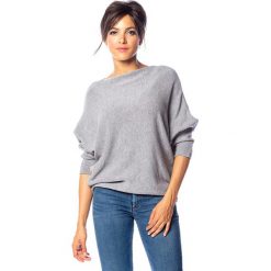 Sweter "Alice" w kolorze jasnoszarym. Szare swetry damskie So Cachemire, m, bez wzorów, z kaszmiru, bez rękawów, bez kaptura. W wyprzedaży za 159,95 zł.