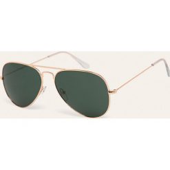 Answear - Okulary. Szare okulary przeciwsłoneczne damskie ANSWEAR. Za 49,90 zł.