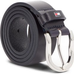 Pasek Damski TOMMY HILFIGER - New Danny Belt WW0WW11590 70 421. Niebieskie paski damskie marki TOMMY HILFIGER, w paski, ze skóry. W wyprzedaży za 159,00 zł.