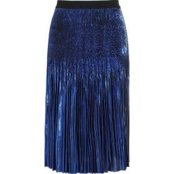 Spódniczki: DESIGNERS REMIX TILLIE Spódnica plisowana blue metallic