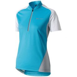 Bluzki, topy, tuniki: Odlo Koszulka Stand-up collar s/s 1/2 zip ACTION – 410631 – 410631S