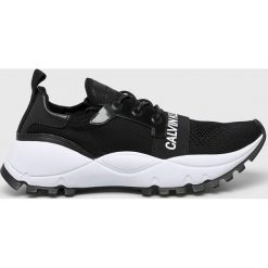 Calvin Klein Jeans - Buty. Czarne buty sportowe męskie marki Calvin Klein Jeans, z jeansu, na sznurówki. Za 699,90 zł.