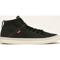 Levi's - Trampki. Czarne trampki męskie Levi's®, bez wzorów, z gumy, na sznurówki. Za 259,90 zł.