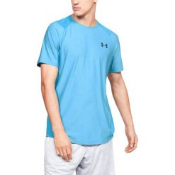 Under Armour MK-1 Koszulka Niebieski. Niebieskie podkoszulki męskie Under Armour, xs, bez wzorów, z elastanu, bez kołnierzyka, z krótkim rękawem, krótkie. Za 171,95 zł.