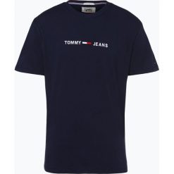 T-shirty męskie: Tommy Jeans - T-shirt męski, czarny