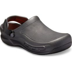Crocs buty unisex Bistro Pro LiteRide™Clog Black M6W8 (38-39). Czarne klapki męskie Crocs, bez wzorów. W wyprzedaży za 199,00 zł.