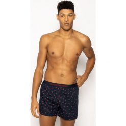 Bokserki Emporio Armani Underwear 110991 0P576 34135. Niebieskie bokserki męskie Emporio Armani Underwear, bez wzorów, z bawełny. W wyprzedaży za 119,00 zł.
