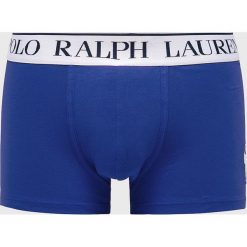 Polo Ralph Lauren - Bokserki. Niebieskie bokserki męskie Polo Ralph Lauren, bez wzorów, z elastanu. W wyprzedaży za 89,90 zł.