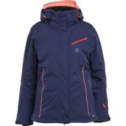 Salomon FANTASY Kurtka snowboardowa medieval blue heather. Niebieskie kurtki damskie marki Salomon, m, z poliesteru, narciarskie. W wyprzedaży za 991,20 zł.