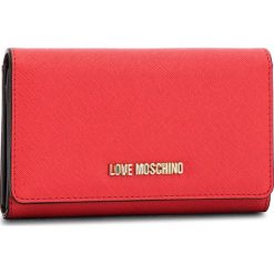 Portfele damskie: Duży Portfel Damski LOVE MOSCHINO – JC5553PP16LQ0500 Rosso