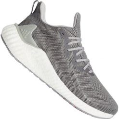 Szare Buty biegowe adidas Alphaboost M G54129. Szare buty sportowe męskie Adidas, na jesień, z tkaniny, bez zapięcia, do biegania. W wyprzedaży za 609,00 zł.