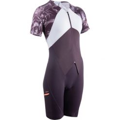 Kombinezon Trifonction Ld Triathlon Damski. Różowe kombinezony damskie APTONIA, xs, bez wzorów, z elastanu, sportowe, z dekoltem na plecach, z długim rękawem, długie. Za 269,99 zł.
