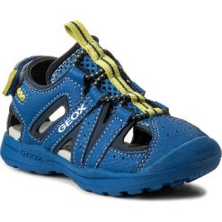 Sandały GEOX - J Vaniett B. A J825XA 015CE C4344 M Royal/Lime. Niebieskie sandały męskie Geox, ze skóry ekologicznej. Za 199,00 zł.