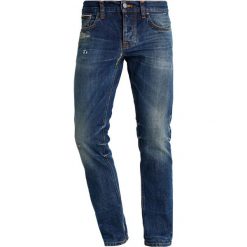 Jeansy męskie: Nudie Jeans GRIM TIM Jeansy Slim Fit blue denim