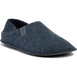 Kapcie CROCS - Classic Convertible Slipper 205837 Navy/Charcoal. Niebieskie klapki męskie Crocs, bez wzorów, z tworzywa sztucznego. W wyprzedaży za 159,00 zł.