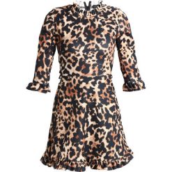 Sukienki: Missguided GATHERED LEOPARD Sukienka z dżerseju braun