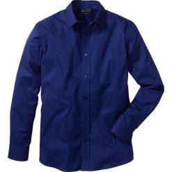 Koszula ze stretchem Slim Fit bonprix kobaltowy. Niebieskie koszule męskie bonprix, xl, z tkaniny. Za 69,99 zł.