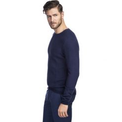 Sweter ZENONE SWNR000209. Białe swetry męskie Giacomo Conti, na zimę, m, bez wzorów, z bawełny, bez kołnierzyka, bez kaptura. Za 249,00 zł.