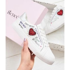 Białe Buty Sportowe Never Walk Alone. Białe buty sportowe damskie marki vices. Za 79,99 zł.