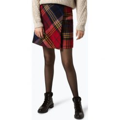 Tommy Hilfiger - Spódnica damska, czerwony. Czerwone spódniczki damskie TOMMY HILFIGER, bez wzorów, kopertowe. Za 449,95 zł.