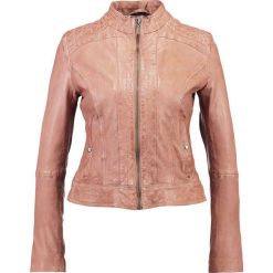 Bomberki damskie: BOSS CASUAL JANABELLE Kurtka skórzana beige