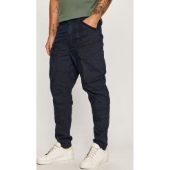 G-Star Raw - Spodnie. Niebieskie spodnie męskie G-Star RAW, na co dzień, bez wzorów, z bawełny, retro. Za 649,90 zł.