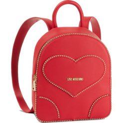 Plecak LOVE MOSCHINO - JC4248PP08KG0500 Rosso. Czerwone plecaki damskie Love Moschino, bez wzorów, ze skóry ekologicznej, eleganckie. Za 899,00 zł.