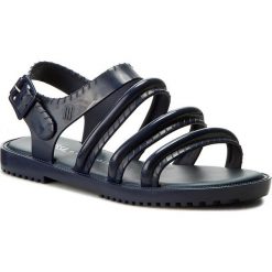 Sandały MELISSA - Flox+Vitorino Campos 31852 Navy blue 01682. Niebieskie klapki damskie marki Melissa, bez wzorów, z tworzywa sztucznego, bez obcasa. W wyprzedaży za 239,00 zł.