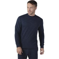 MĘSKA BLUZA REEBOK CREW MARBLE (M). Bluzy męskie Reebok, m, bez wzorów, z bawełny, bez kołnierzyka, bez rękawów, bez kaptura. W wyprzedaży za 129,99 zł.