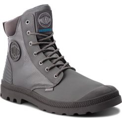 Trapery PALLADIUM - Pampa Sport Cuff Wpr 05925-051-M Charcoal Gray/Dk Gull Gry. Szare bez kategorii Palladium, ze skóry ekologicznej. W wyprzedaży za 379,00 zł.