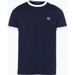 T-shirty męskie: Fred Perry – T-shirt sportowy męski, niebieski
