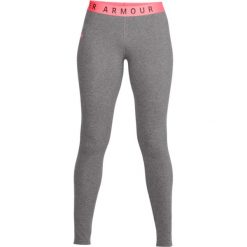 Under Armour Favorite Leggings 1311710-021 leginsy damskie szare L. Szare legginsy sportowe damskie Under Armour, l, z napisami, z bawełny, do biegania. W wyprzedaży za 109,99 zł.