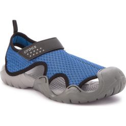 Sandały męskie: Sandały CROCS – Swiftwater Sandal M 15041 Blue Jean/Slate Grey