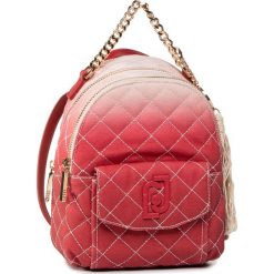 Plecak LIU JO - S Backpack NA0087 T6432 Feel Rouge 91757. Czerwone plecaki damskie Liu Jo, bez wzorów, z materiału, eleganckie, bez dodatków. W wyprzedaży za 449,00 zł.