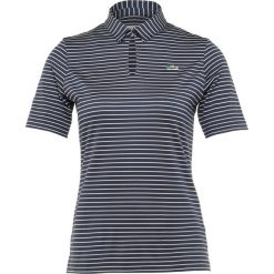 Lacoste Sport RYDER CUP Koszulka sportowa marine/blanc. Niebieskie bluzki sportowe damskie Lacoste Sport, z elastanu, polo. Za 389,00 zł.