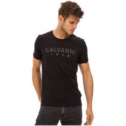 Galvanni T-Shirt Męski Kostendil Xl Czarny. Czarne koszulki męskie marki GALVANNI, xl, z nadrukiem, z bawełny, bez kołnierzyka, bez rękawów. Za 109,00 zł.